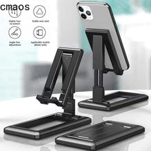 Load image into Gallery viewer, Foldable Tablet Mobile Phone Desktop Phone Stand for iPad iPhone Samsung
