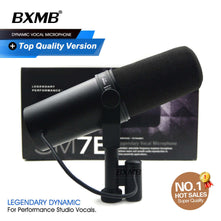 Professional Cardioid Dynamic SM7B Microphone Studio for Live Vocals Recording Performance